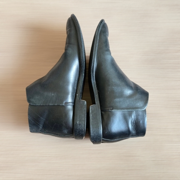Everlane black slip on almond toe Ankle boots - Picture 3 of 7